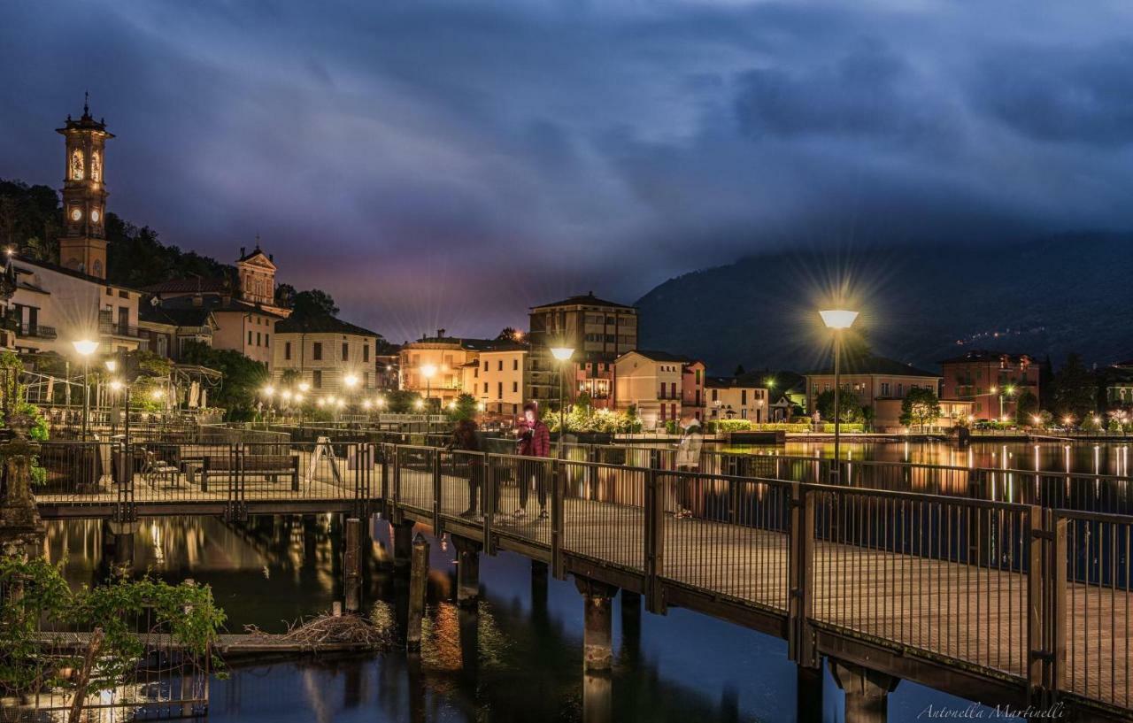 Hotel Il Canneto Porto Ceresio Bagian luar foto